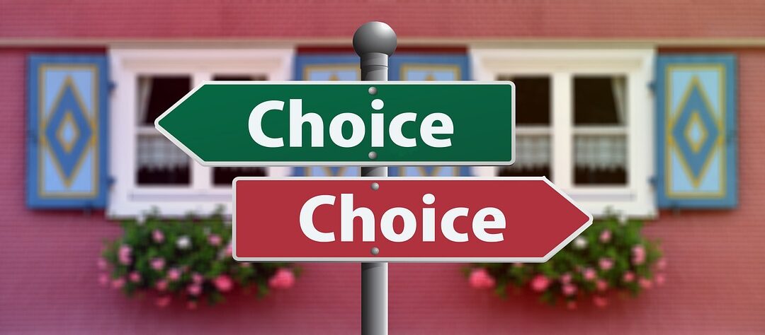 choice, select, decide